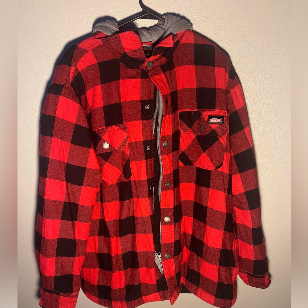 Red Flannel Hoodie